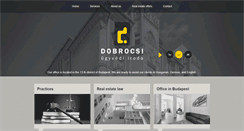 Desktop Screenshot of dobrocsi.com